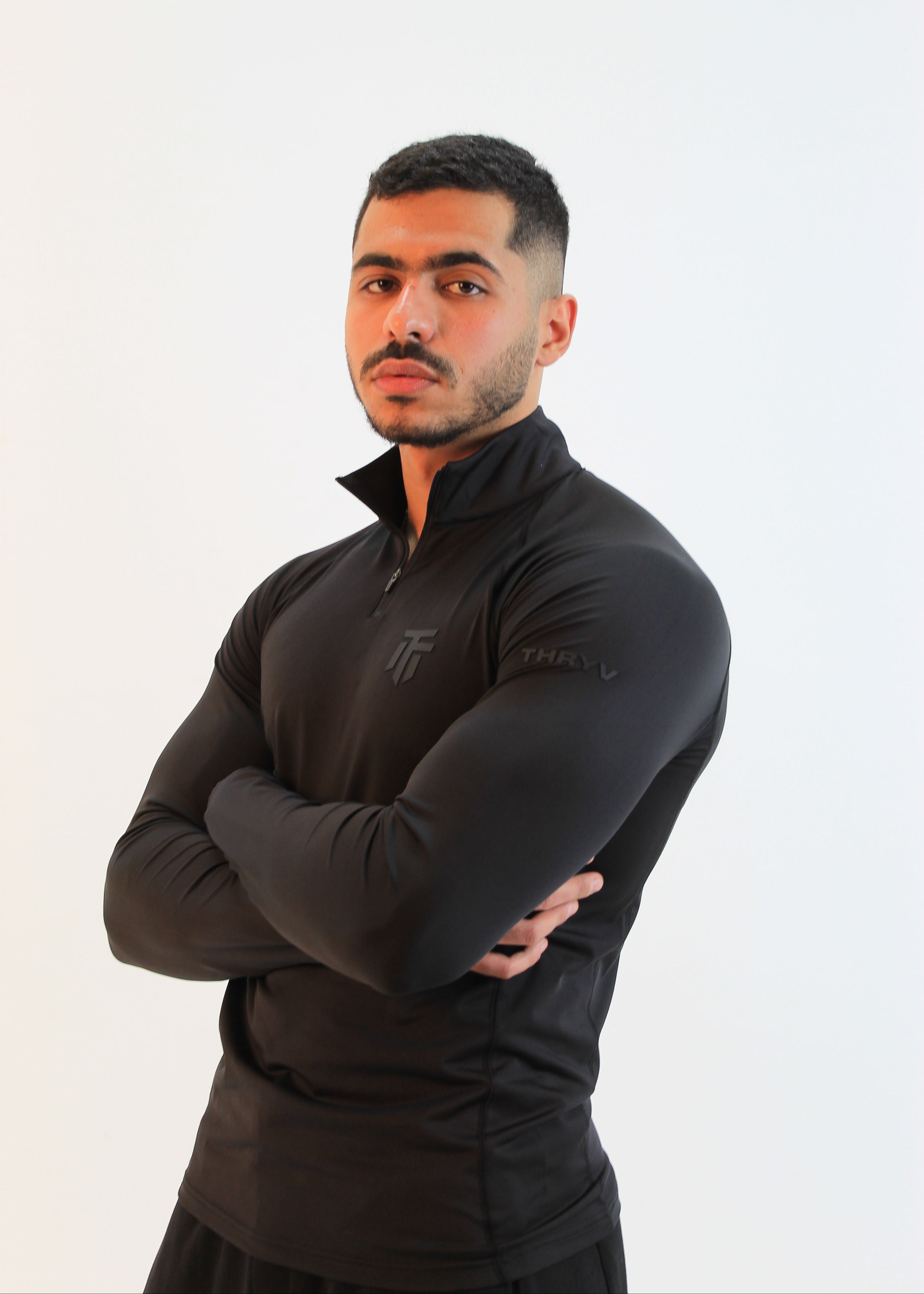 Black Quarter zipper