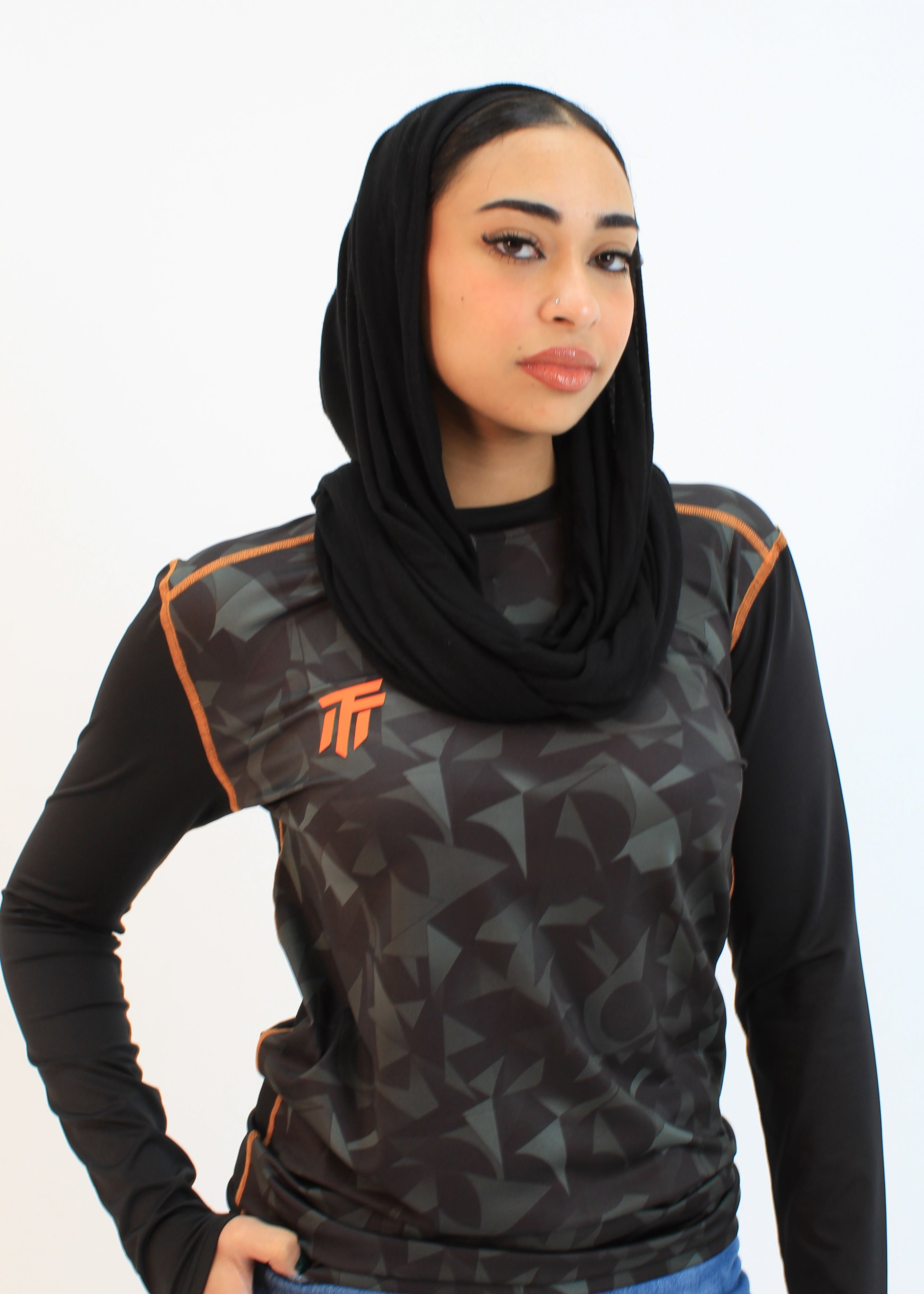 Electric Orange Long Sleeve