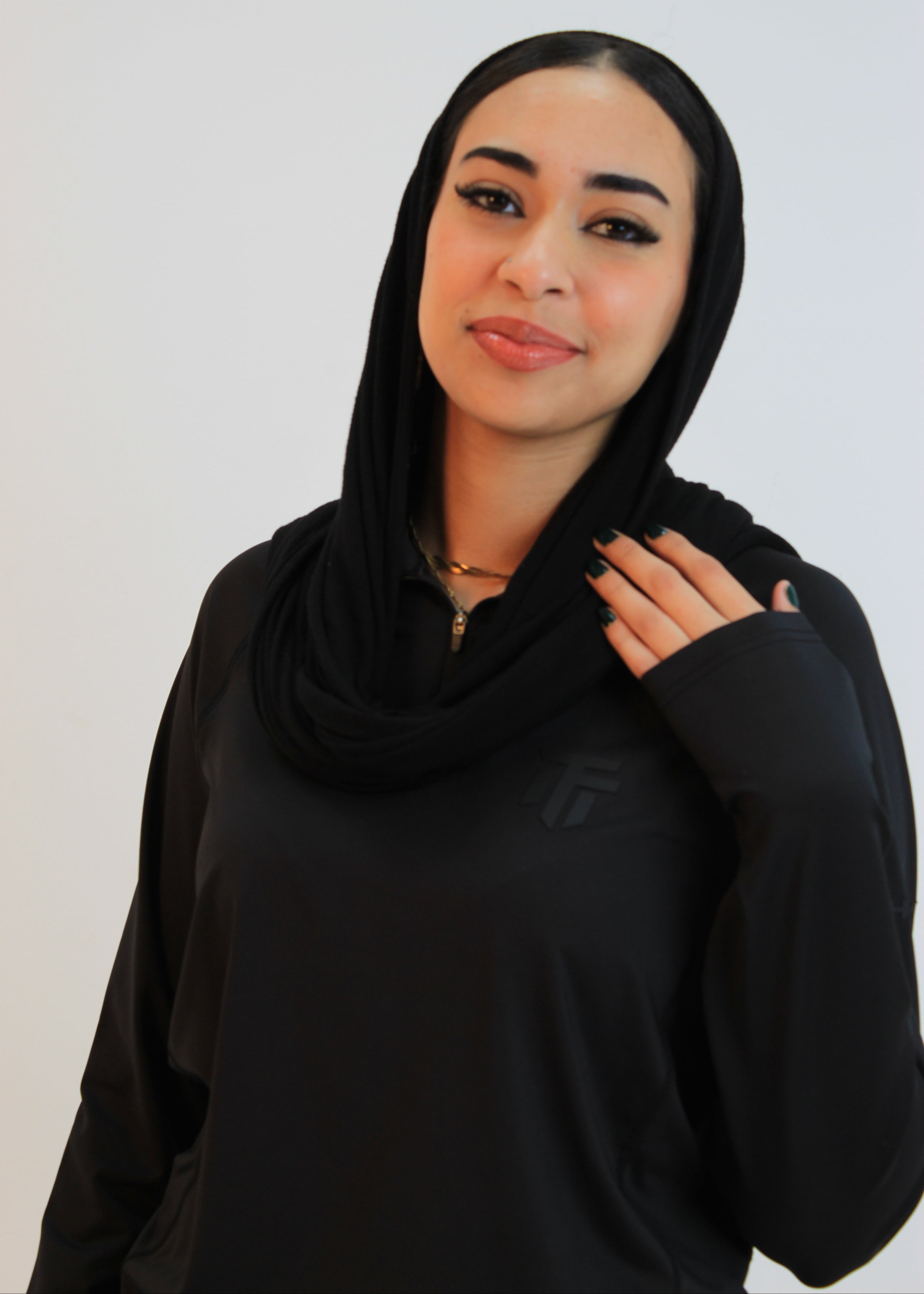 Black Quarter zipper