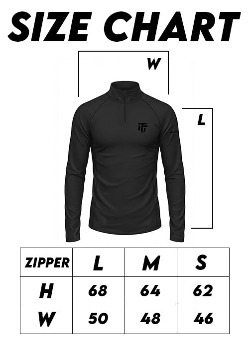 Black Quarter zipper