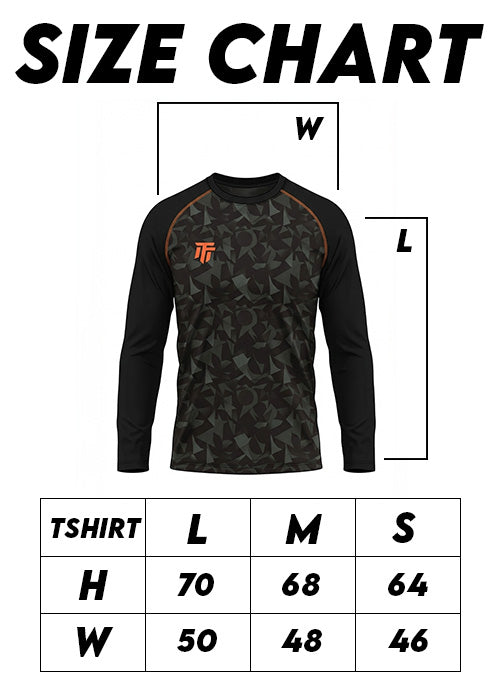 Electric Orange Long Sleeve